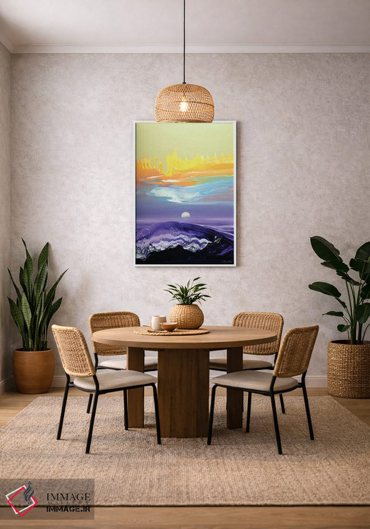 تابلو انتزاعی در سوی دیگر ۱ اثر جیکوب جوگاشویلی - D3W