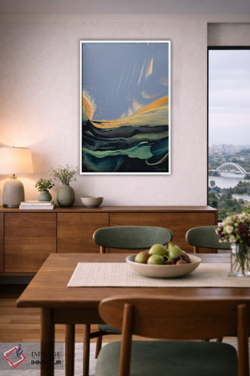 تابلو انتزاعی درون نور ۷ اثر جیکوب جوگاشویلی - D5W