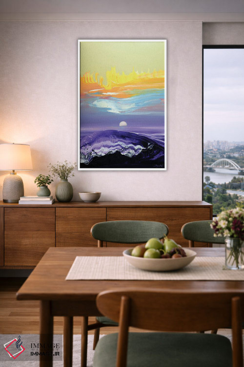 تابلو انتزاعی در سوی دیگر ۱ اثر جیکوب جوگاشویلی - D6W