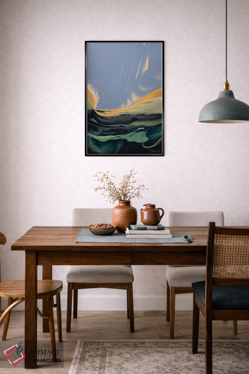 تابلو انتزاعی درون نور ۷ اثر جیکوب جوگاشویلی - D6B