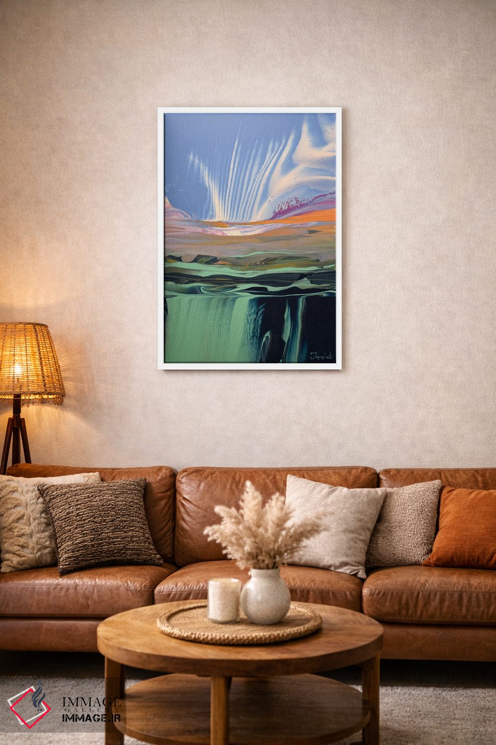 تابلو انتزاعی درون نور ۹ اثر جیکوب جوگاشویلی - D2W