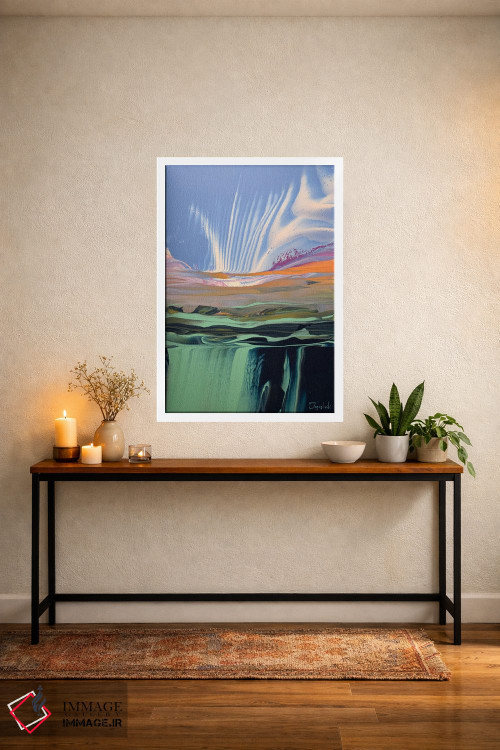 تابلو انتزاعی درون نور ۹ اثر جیکوب جوگاشویلی - D3W