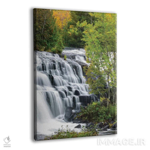 تابلو دکوراتیو Ontonagon County, Bond Falls I,میچیگان، شهرستان انتون… اثر جیمی و جودی وایلد - نمای پرسپکتیو محصول