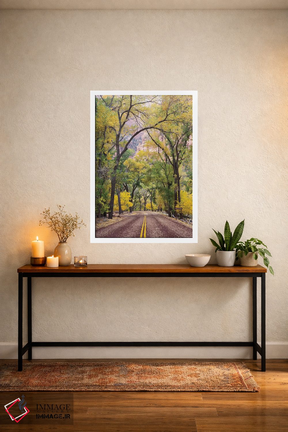 تابلو دکوراتیو Zion Canyon Scenic Drive , Zion National Park, Utah… اثر جیمی و جودی وایلد - D3W