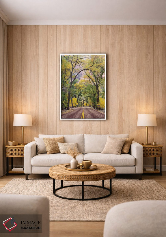 تابلو دکوراتیو Zion Canyon Scenic Drive , Zion National Park, Utah… اثر جیمی و جودی وایلد - D1W