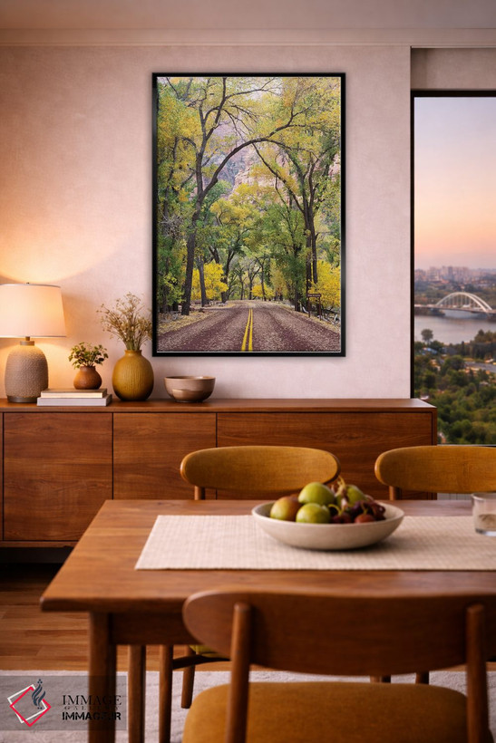 تابلو دکوراتیو Zion Canyon Scenic Drive , Zion National Park, Utah… اثر جیمی و جودی وایلد - D4B