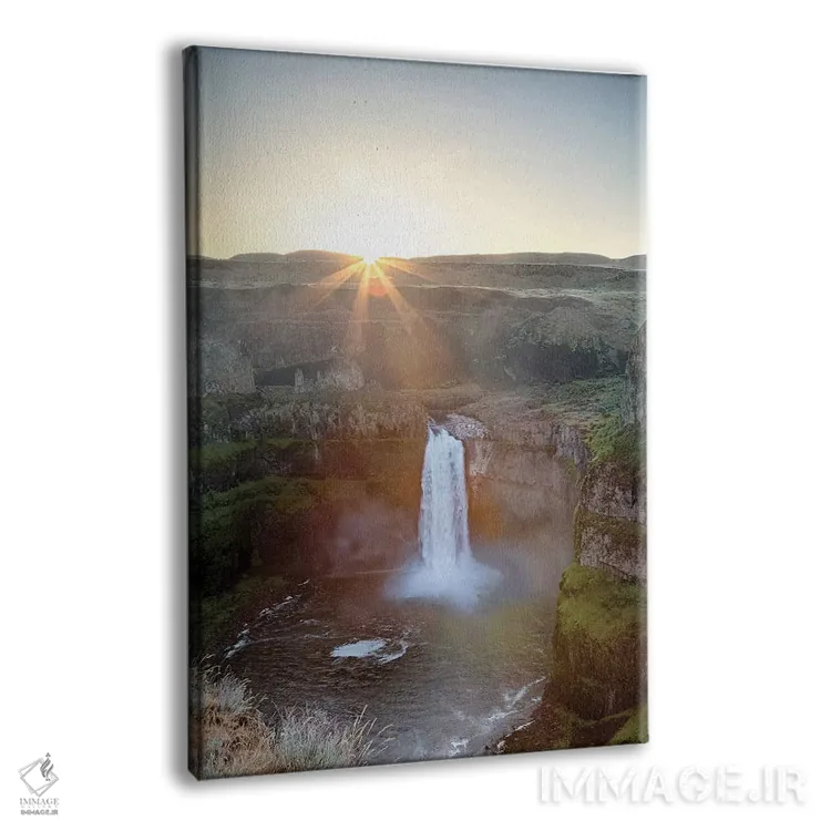تابلو دکوراتیو Palouse Falls State Park, Palouse Falls, sunrise,ایال… اثر جیمی و جودی وایلد - نمای پرسپکتیو محصول