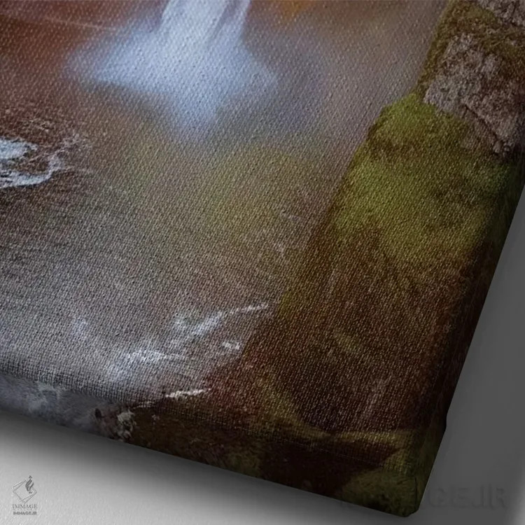 تابلو دکوراتیو Palouse Falls State Park, Palouse Falls, sunrise,ایال… اثر جیمی و جودی وایلد - نمای نزدیک بافت بوم