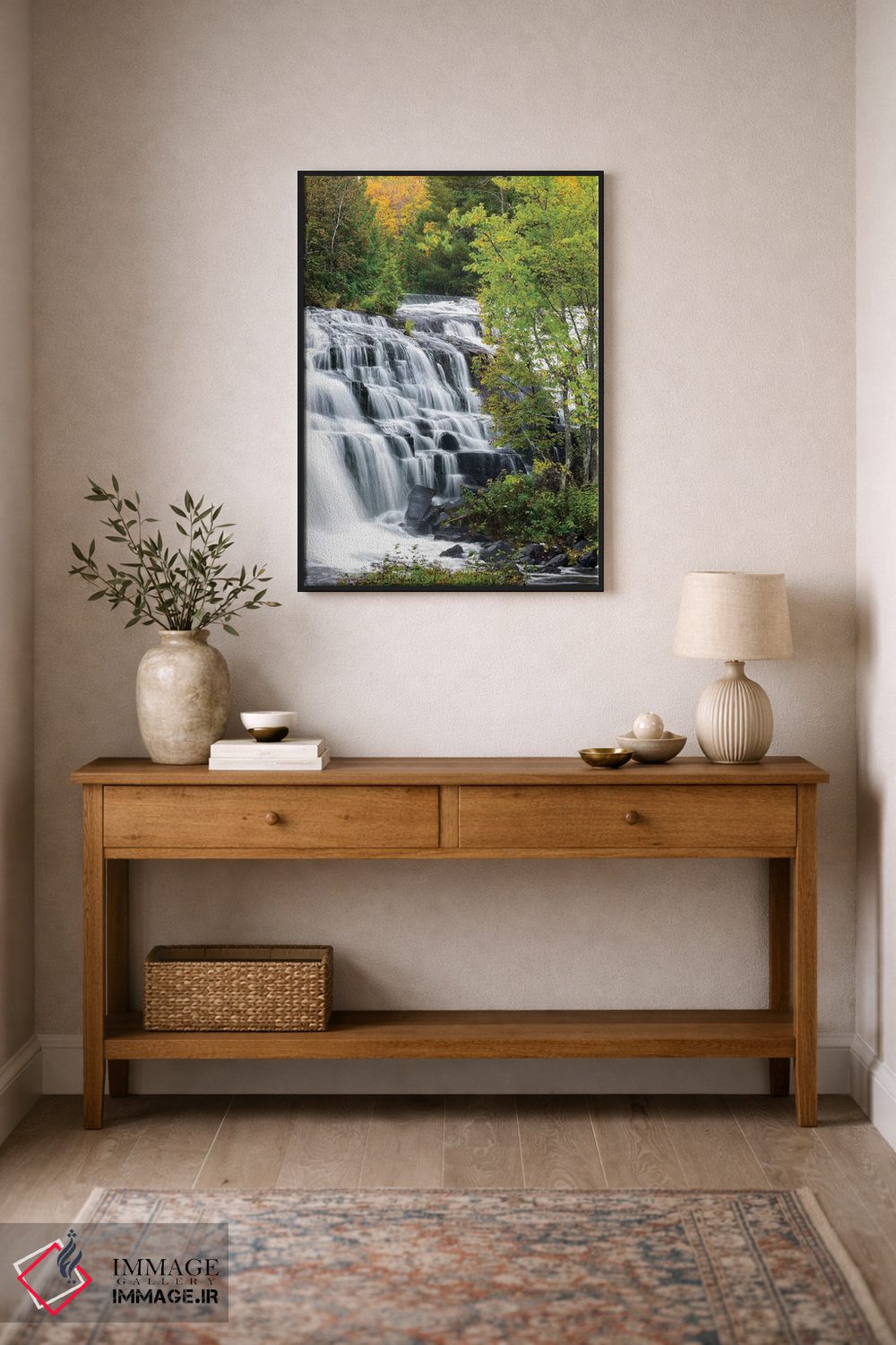 تابلو دکوراتیو Ontonagon County, Bond Falls I,میچیگان، شهرستان انتون… اثر جیمی و جودی وایلد - D2B