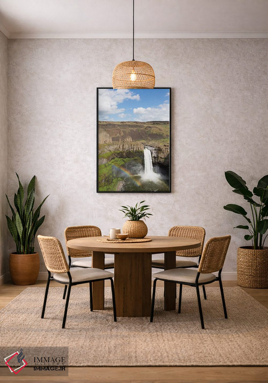 تابلو دکوراتیو Palouse Falls State Park, Palouse Falls,ایالت واشنگتن… اثر جیمی و جودی وایلد - D3B