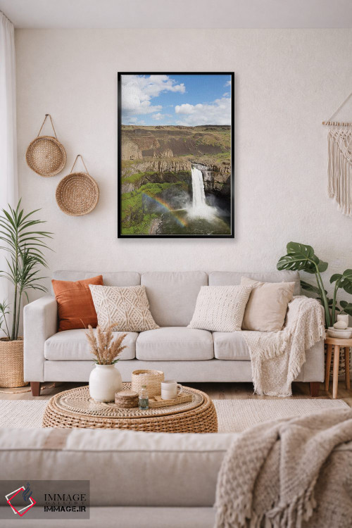 تابلو دکوراتیو Palouse Falls State Park, Palouse Falls,ایالت واشنگتن… اثر جیمی و جودی وایلد - D2B