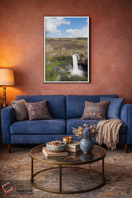 تابلو دکوراتیو Palouse Falls State Park, Palouse Falls,ایالت واشنگتن… اثر جیمی و جودی وایلد - D1W