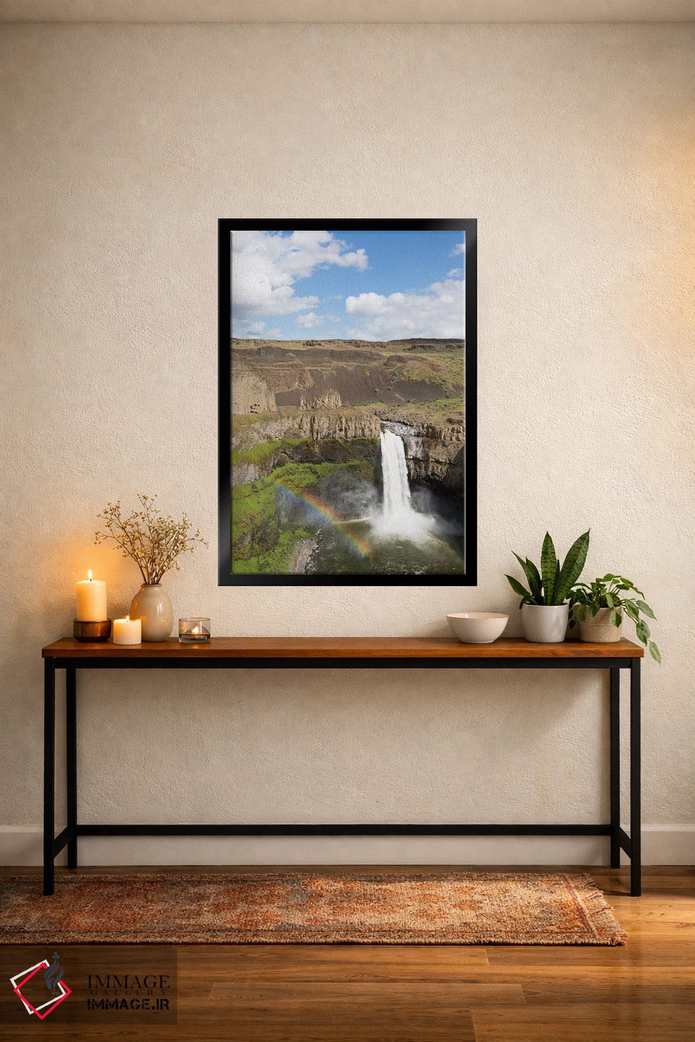 تابلو دکوراتیو Palouse Falls State Park, Palouse Falls,ایالت واشنگتن… اثر جیمی و جودی وایلد - D4B