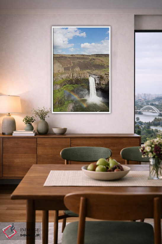 تابلو دکوراتیو Palouse Falls State Park, Palouse Falls,ایالت واشنگتن… اثر جیمی و جودی وایلد - D5W