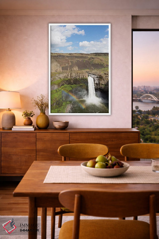 تابلو دکوراتیو Palouse Falls State Park, Palouse Falls,ایالت واشنگتن… اثر جیمی و جودی وایلد - D6W