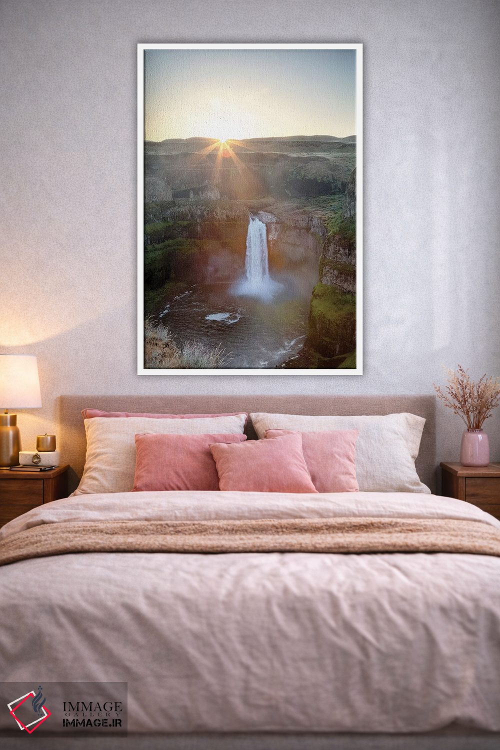 تابلو دکوراتیو Palouse Falls State Park, Palouse Falls, sunrise,ایال… اثر جیمی و جودی وایلد - D1W