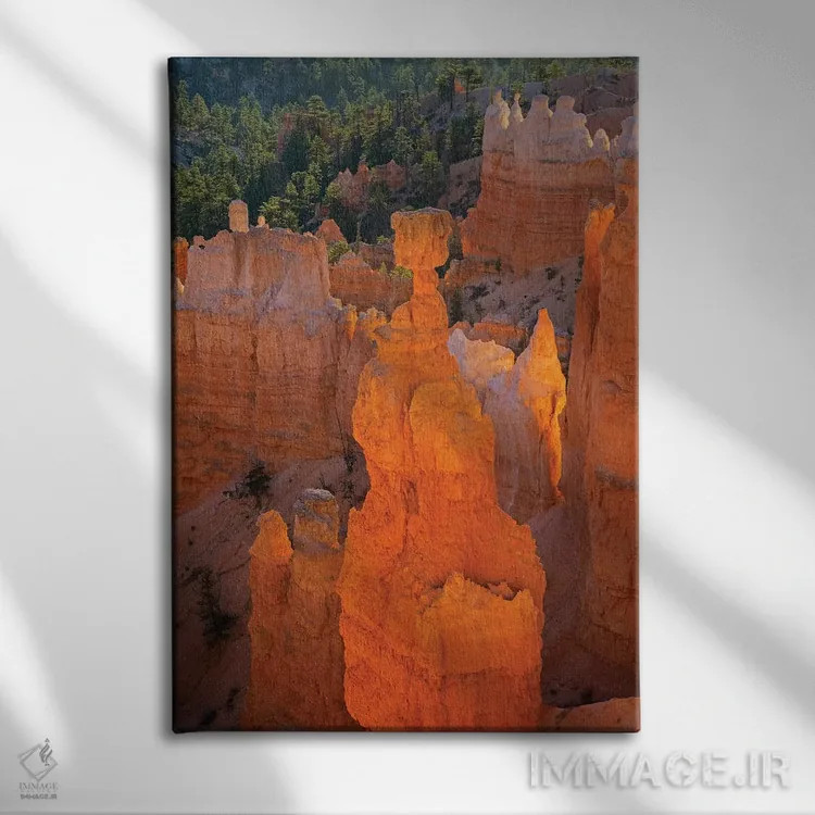 تابلو دکوراتیو Bryce Canyon National Park. Thor's Hammer,یوتا، پارک… اثر جیمی و جودی وایلد - نمای روبهرو روی دیوار