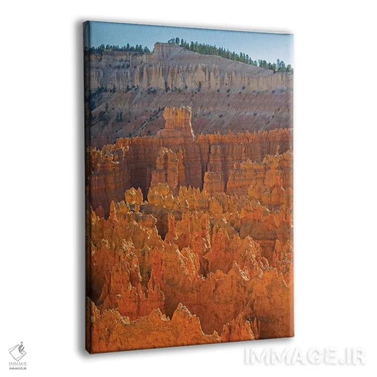 تابلو دکوراتیو Bryce Canyon National Park. View of canyon with hoodo… اثر جیمی و جودی وایلد - نمای پرسپکتیو محصول