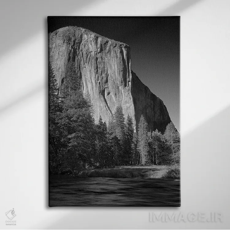 تابلو دکوراتیو Yosemite National Park. El Capitan And Merced River,ک… اثر جیمی و جودی وایلد - نمای روبهرو روی دیوار