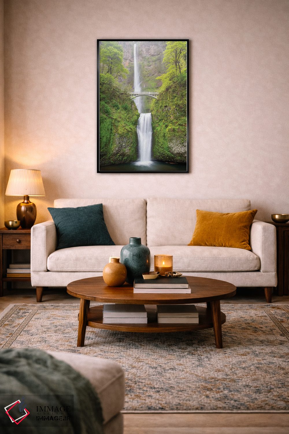 تابلو دکوراتیو Columbia River Gorge National Scenic Area, Multnomah… اثر جیمی و جودی وایلد - D3B