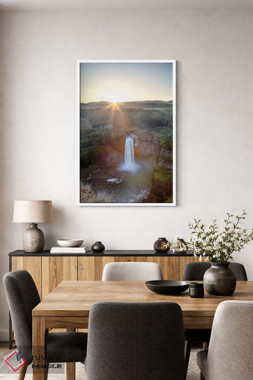 تابلو دکوراتیو Palouse Falls State Park, Palouse Falls, sunrise,ایال… اثر جیمی و جودی وایلد - D3W