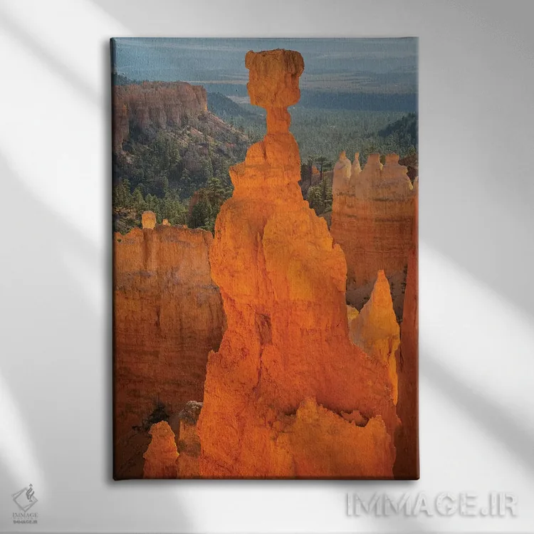 تابلو دکوراتیو Bryce Canyon National Park. Thor's Hammer,یوتا، پارک… اثر جیمی و جودی وایلد - نمای روبهرو روی دیوار