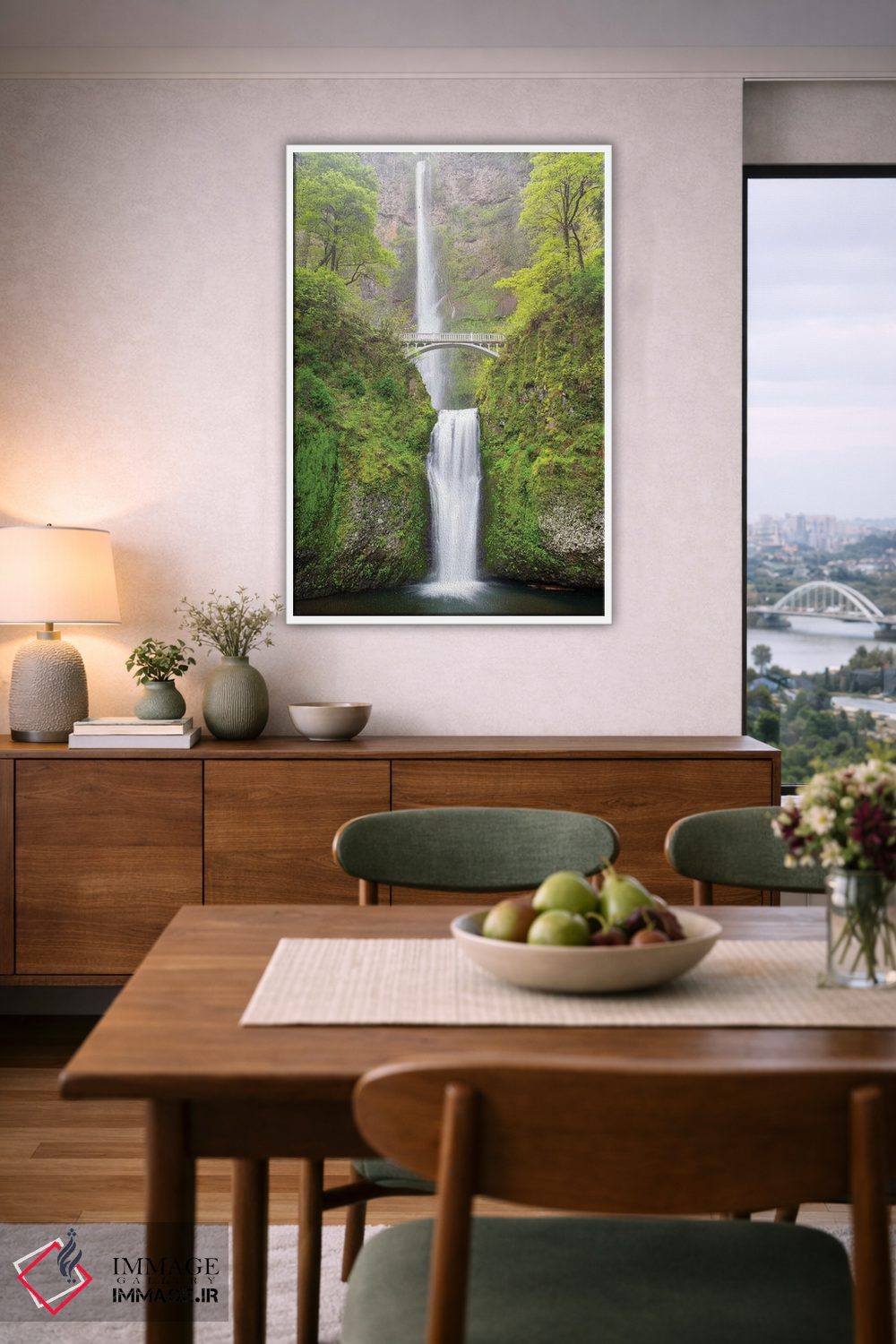 تابلو دکوراتیو Columbia River Gorge National Scenic Area, Multnomah… اثر جیمی و جودی وایلد - D5W