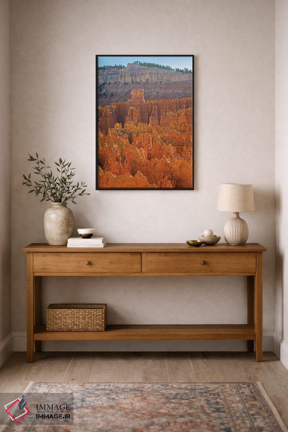 تابلو دکوراتیو Bryce Canyon National Park. View of canyon with hoodo… اثر جیمی و جودی وایلد - D2B