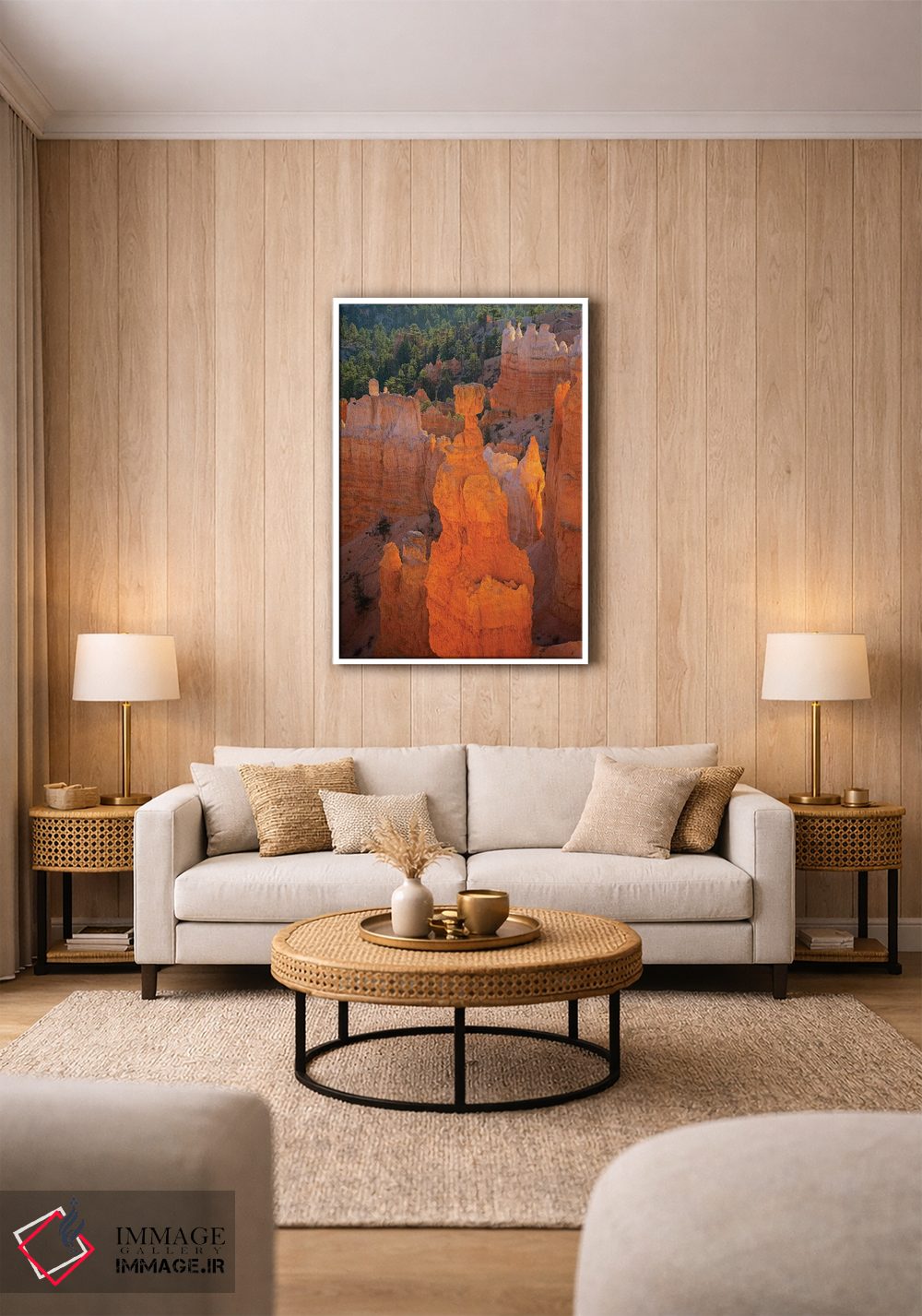 تابلو دکوراتیو Bryce Canyon National Park. Thor's Hammer,یوتا، پارک… اثر جیمی و جودی وایلد - D1W