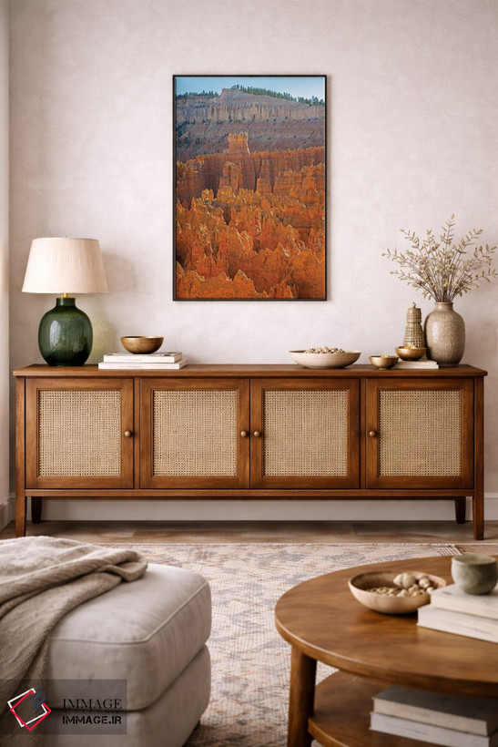 تابلو دکوراتیو Bryce Canyon National Park. View of canyon with hoodo… اثر جیمی و جودی وایلد - D5B