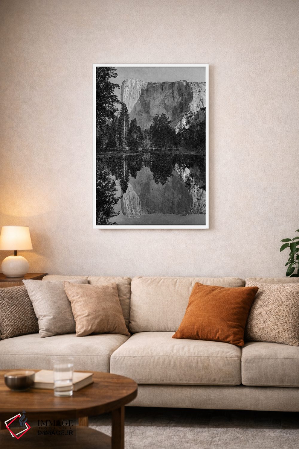 تابلو دکوراتیو Yosemite National Park. El Capitan Reflected In The M… اثر جیمی و جودی وایلد - D2W