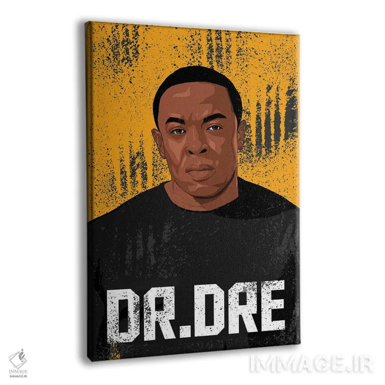 تابلو دکوراتیو دکتر دری اثر جانکترز - نمای پرسپکتیو محصول