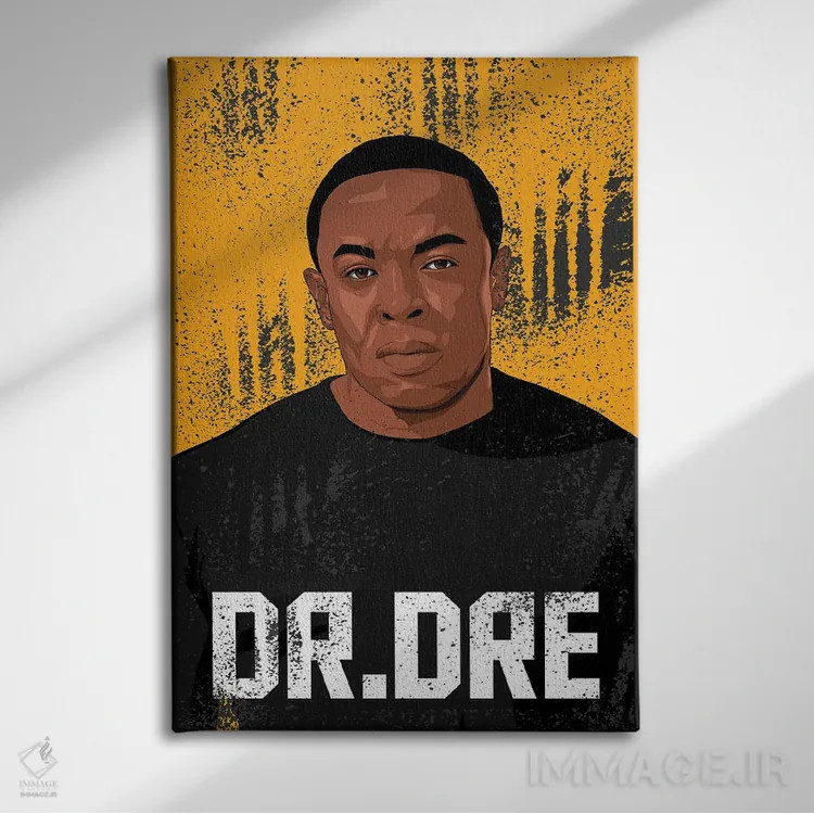 تابلو دکوراتیو دکتر دری اثر جانکترز - نمای روبهرو روی دیوار