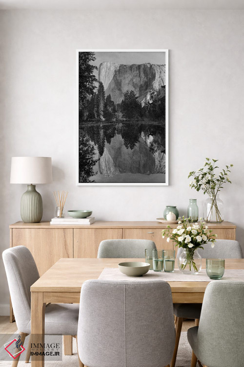 تابلو دکوراتیو Yosemite National Park. El Capitan Reflected In The M… اثر جیمی و جودی وایلد - D5W