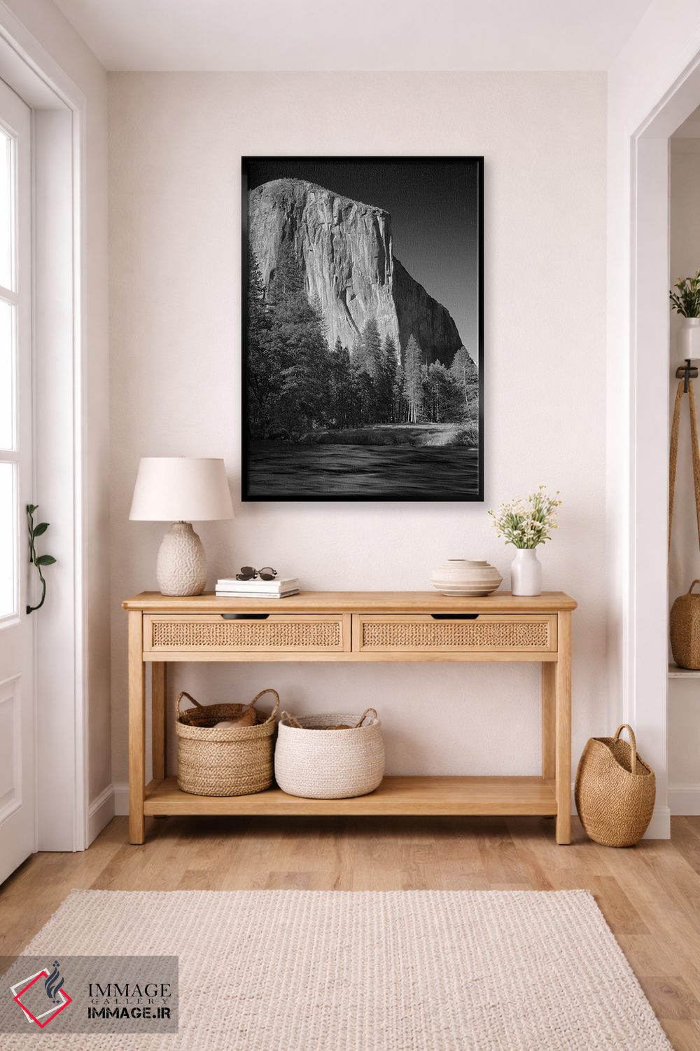 تابلو دکوراتیو Yosemite National Park. El Capitan And Merced River,ک… اثر جیمی و جودی وایلد - D6B