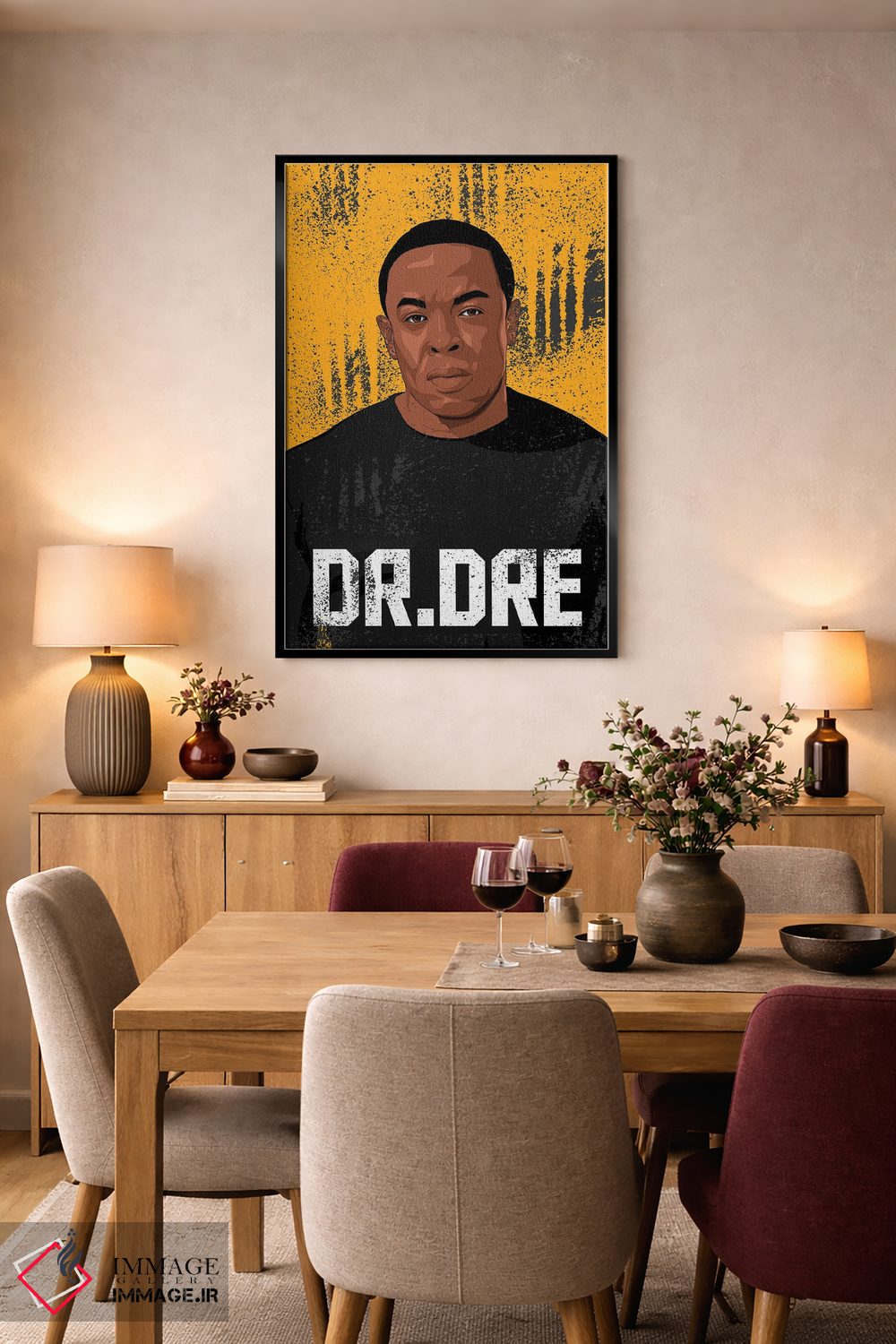 تابلو دکوراتیو دکتر دری اثر جانکترز - D5B