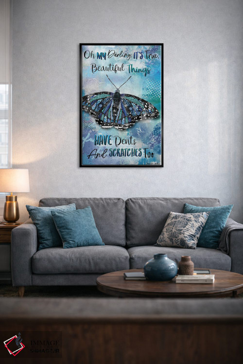 تابلو دکوراتیو My Darling,آه، عزیز من اثر جنیفر لمباین - D5B