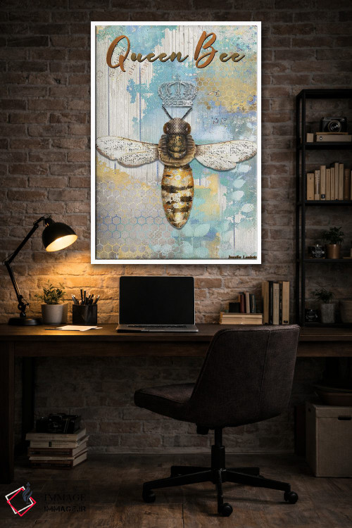 تابلو دکوراتیو ملکه زنبورها اثر جنیفر لمباین - D2W