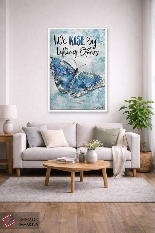تابلو دکوراتیو ما برمی خیزیم اثر جنیفر لمباین - D1W