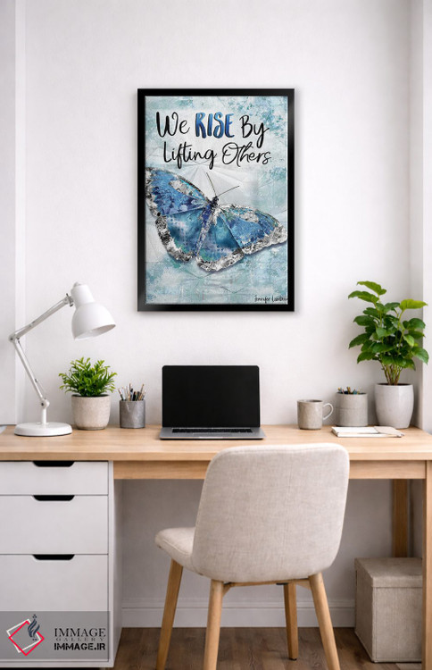 تابلو دکوراتیو ما برمی خیزیم اثر جنیفر لمباین - D4B