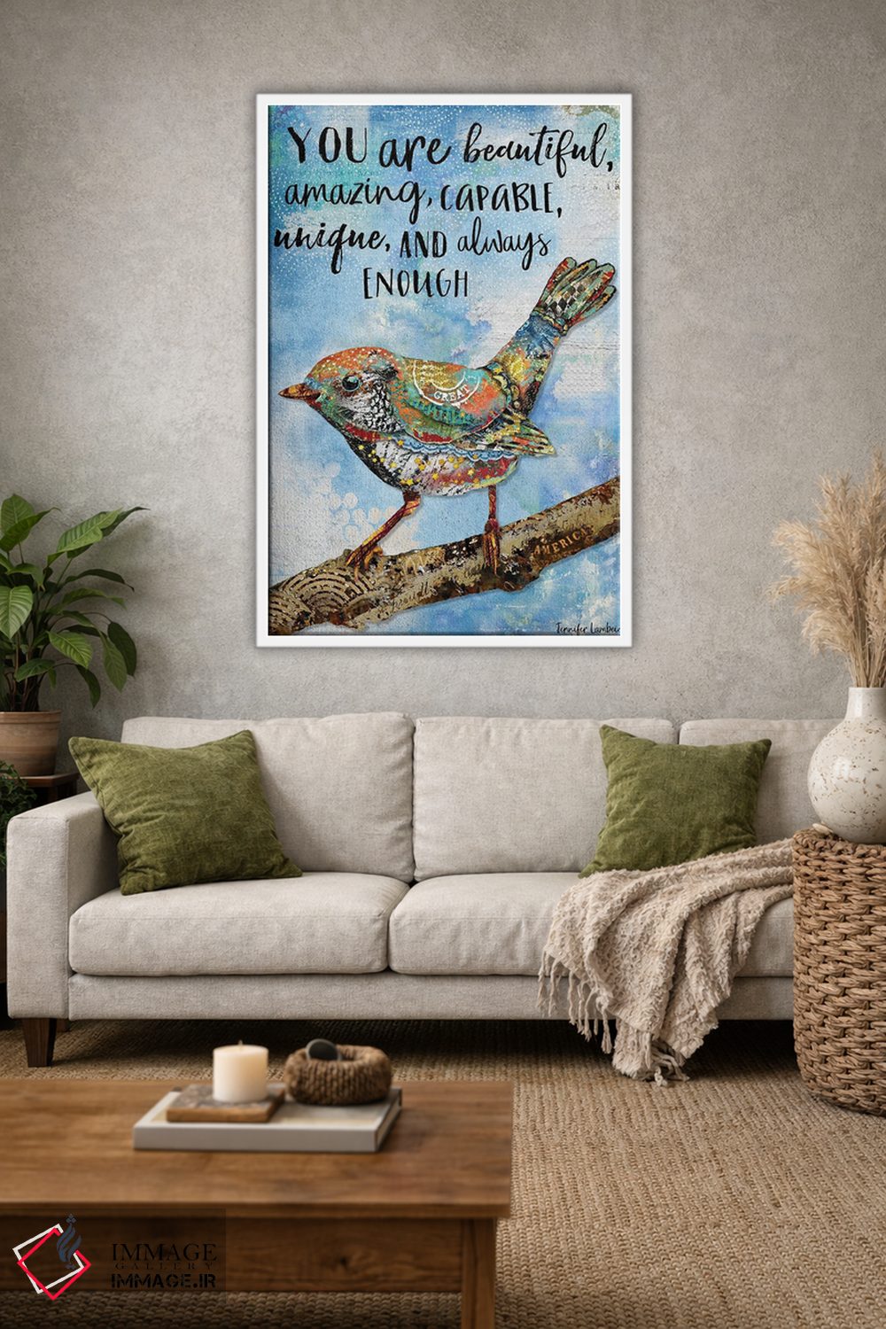 تابلو دکوراتیو تو زیبایی اثر جنیفر لمباین - D1W