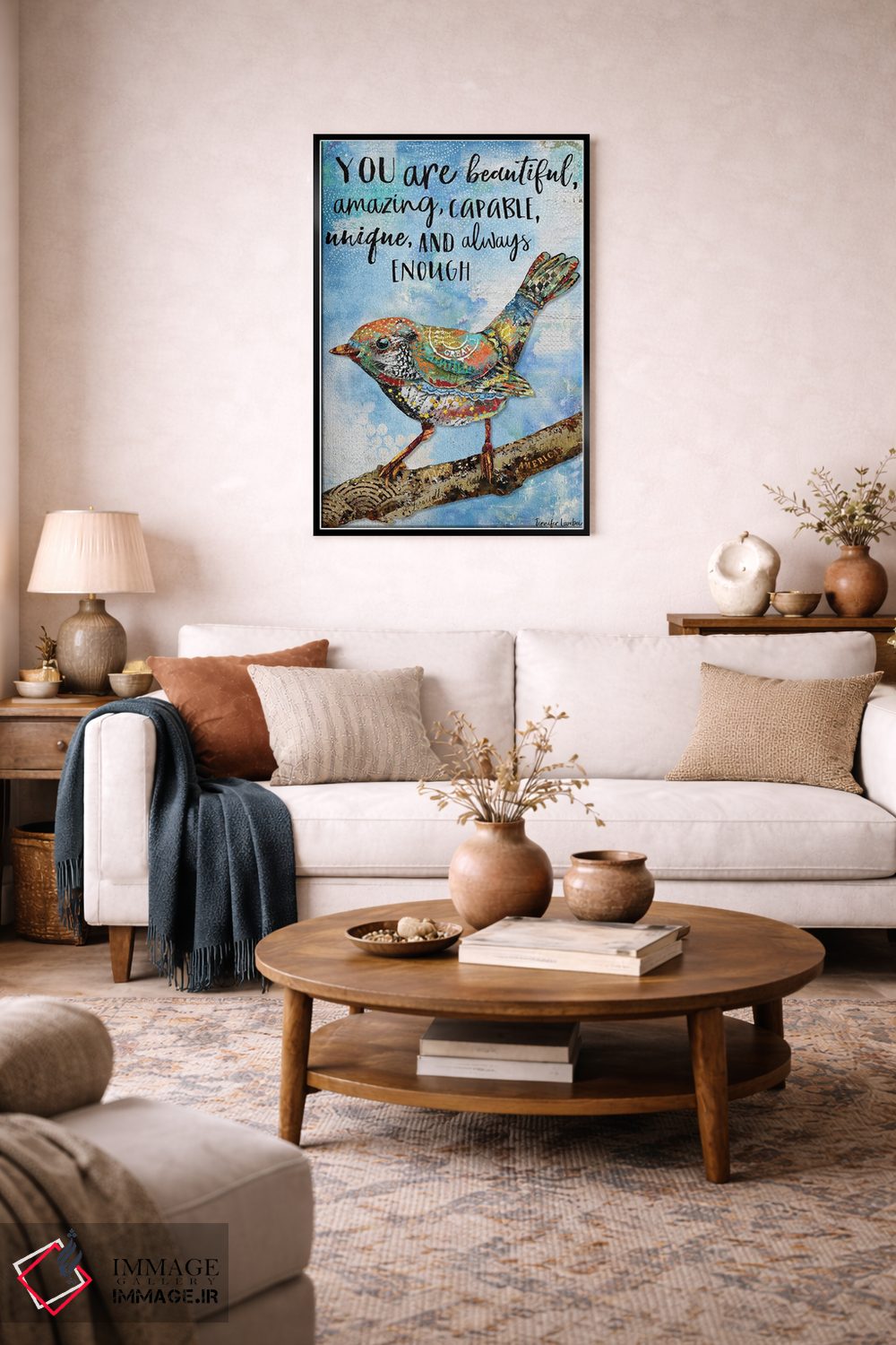 تابلو دکوراتیو تو زیبایی اثر جنیفر لمباین - D4B