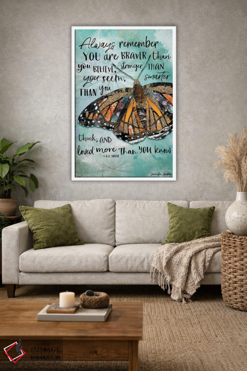تابلو دکوراتیو همیشه به یاد داشته باش اثر جنیفر لمباین - D1W