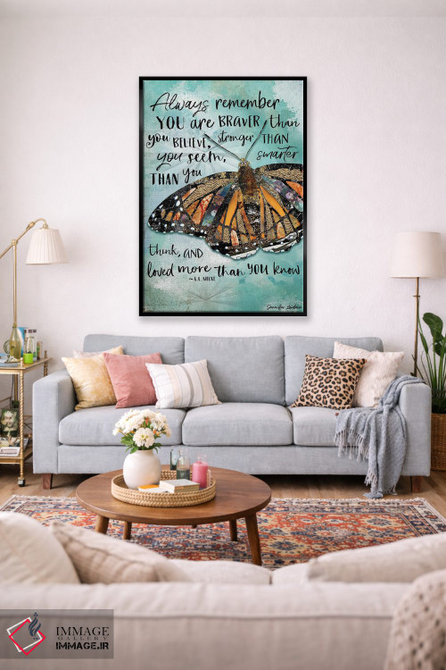 تابلو دکوراتیو همیشه به یاد داشته باش اثر جنیفر لمباین - D2B