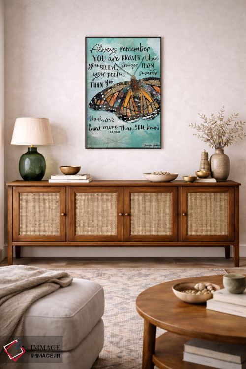 تابلو دکوراتیو همیشه به یاد داشته باش اثر جنیفر لمباین - D5B