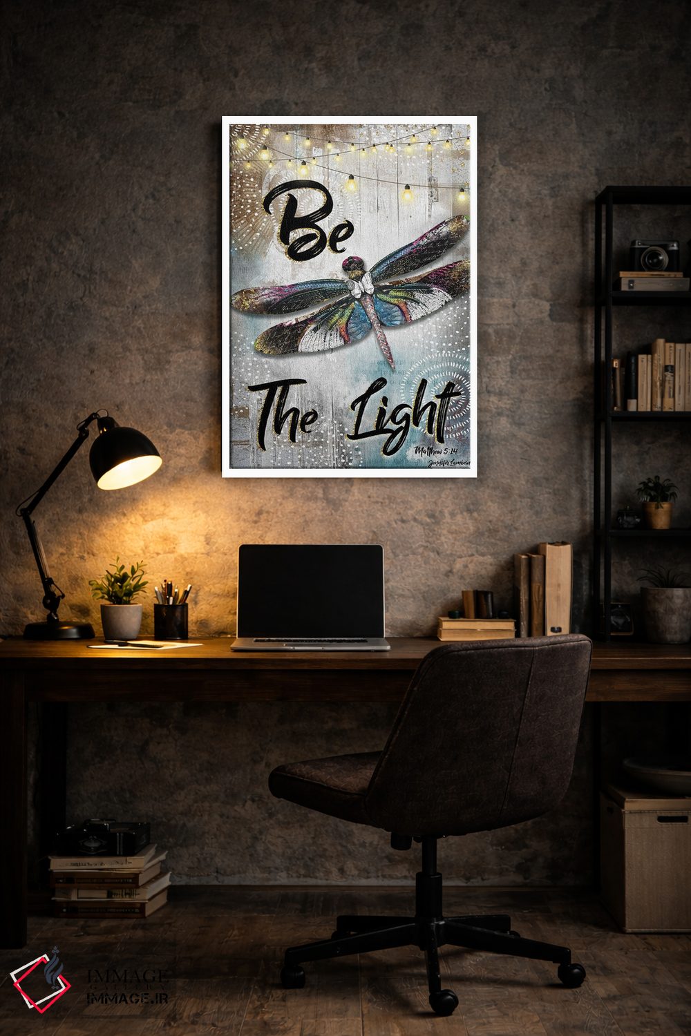 تابلو دکوراتیو نور باش اثر جنیفر لمباین - D6W