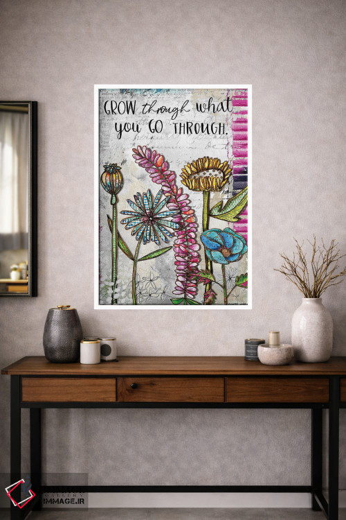 تابلو دکوراتیو رشد کن اثر جنیفر لمباین - D1W