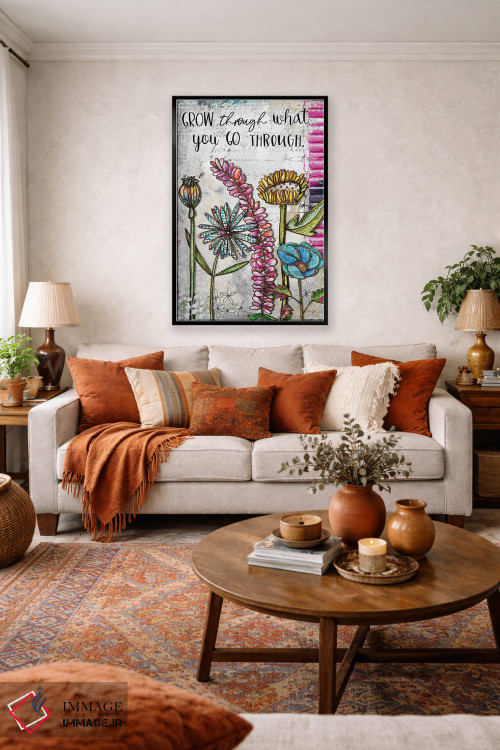 تابلو دکوراتیو رشد کن اثر جنیفر لمباین - D3B