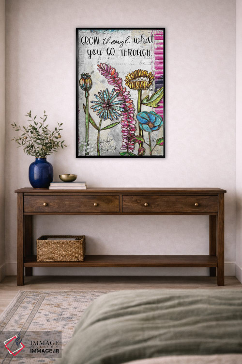 تابلو دکوراتیو رشد کن اثر جنیفر لمباین - D4B