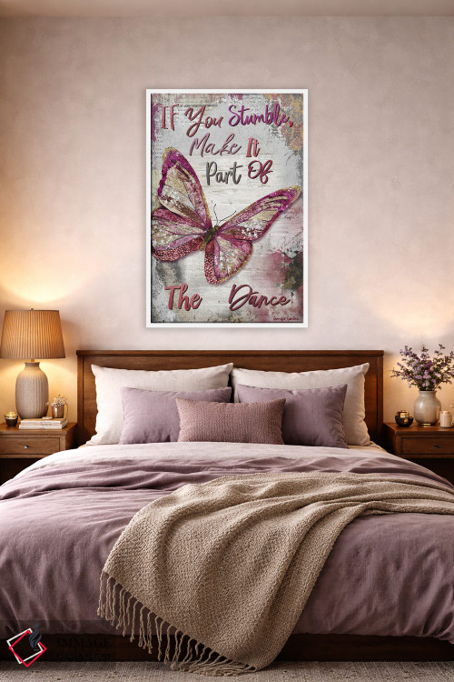 تابلو دکوراتیو اگر لغزیدی اثر جنیفر لمباین - D2W